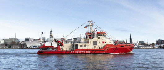 Najveći europski vatrogasni brod koristi Hoval regulaciju za učinkovito grijanje