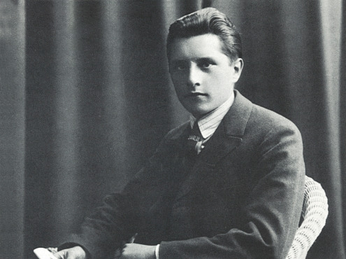 Gustav Ospelt, portret (1921)