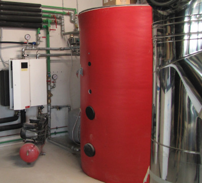 Sortirnica HP, spremnik CombiVal u kotlovnici